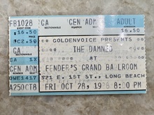 The Damned on Oct 28, 1988 [424-small]