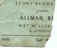 Allman Brothers Band / Wet Willie on Sep 19, 1971 [504-small]