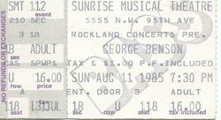 george Benson on Aug 11, 1985 [805-small]