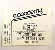 Ticket, Walter Trout / Mitch Laddie on Mar 9, 2012 [440-small]