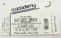 Ticket, Black Country Communion / Michael Schenker Group  ft Rudolf Schenker, Pete Way, Dougie White on Jul 26, 2011 [441-small]