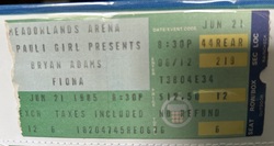 Bryan Adams / Fiona on Jun 21, 1985 [969-small]