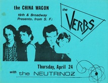 The Verbs / Neutrinoz on Apr 24, 1980 [996-small]