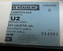 U2 / Lou Reed / The Pogues / Lone Justice on Jun 13, 1987 [020-small]