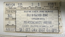 Fleetwood Mac / Cruzados on Oct 24, 1987 [161-small]