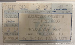Keith Richards on Dec 17, 1988 [193-small]