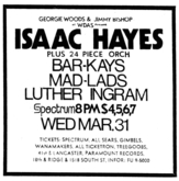 isaac hayes / Bar-Kays / Mad-Lads / Luther Ingram on Mar 31, 1971 [595-small]