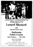 Lynyrd Skynyrd / Ambrosia / Pablo Cruise on Oct 5, 1976 [637-small]