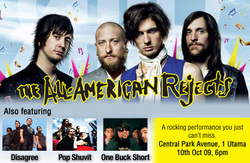 The All‐American Rejects / Pop Shuvit / One Buck Short / Disagree on Oct 31, 2009 [649-small]