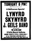 Lynyrd Skynyrd / The J. Geils Band / The Alpha Band on Oct 29, 1976 [672-small]