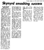 Lynyrd Skynyrd / Journey / Artful Dodger on Oct 8, 1976 [808-small]