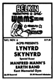 Lynyrd Skynyrd / Manfred Mann's Earth Band on Nov 6, 1976 [879-small]