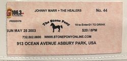 Johnny Marr & The Healers on May 25, 2003 [979-small]