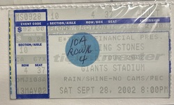 The Rolling Stones / Pretenders on Sep 28, 2002 [983-small]