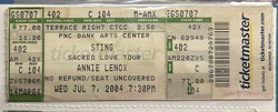 Sting / Annie Lennox on Jul 7, 2004 [987-small]