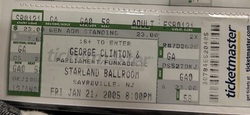 George Clinton And Parliament Funkadelic / John Hickey on Jan 21, 2005 [179-small]
