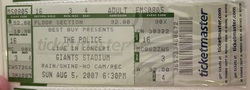 The Police / The Fratellis / Fiction Plane on Aug 5, 2007 [180-small]