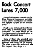 Lynyrd Skynyrd / Nils Lofgren / The Alpha Band on Oct 31, 1976 [190-small]