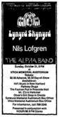 Lynyrd Skynyrd / Nils Lofgren / The Alpha Band on Oct 31, 1976 [195-small]
