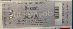 The Wombats / Cheerleader / Life in Film on Apr 27, 2015 [227-small]