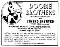 Doobie Brothers / Lynyrd Skynyrd on Nov 15, 1976 [249-small]