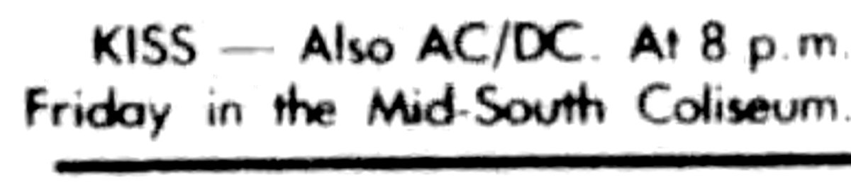 KISS's 1977 Concert & Tour History | Concert Archives