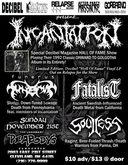 Incantation / Funerus / Fatalist / Soulless on Nov 21, 2010 [932-small]