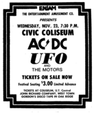 AC/DC / UFO / The Motors on Nov 23, 1977 [965-small]