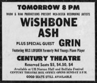 Wishbone Ash / Grin on May 13, 1973 [728-small]