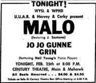 jo jo gunne / Malo / Jerry Hudson on Feb 25, 1973 [843-small]