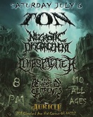 TON / Necrotic disgorgement / Limbsplitter / The Behest of Serpents on Jul 6, 2019 [087-small]