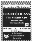 Los Hooligans / Steady Ups / No Crime Zone / Spyrockets on May 2, 1998 [445-small]