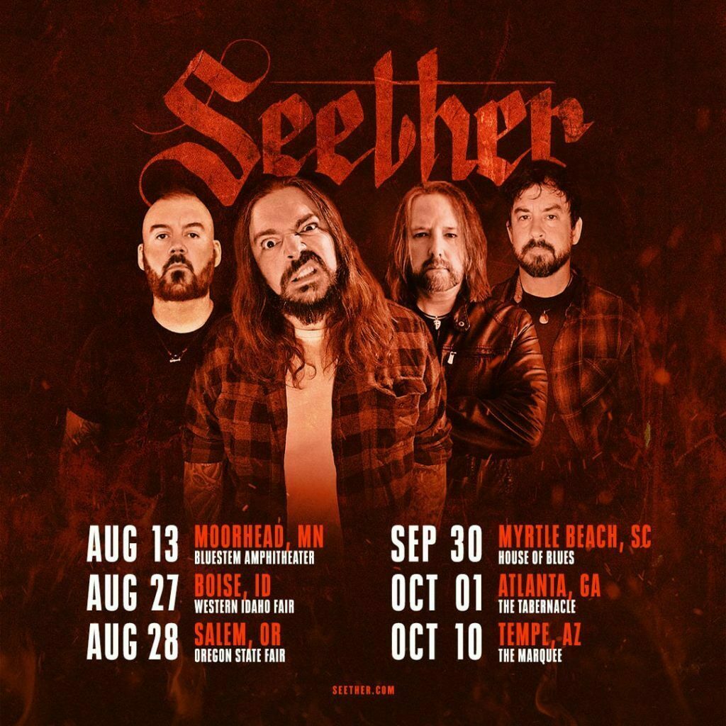 Seether Concert & Tour History (Updated for 2024) Concert Archives