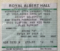 Eric Clapton / Jonathan Butler on Jan 27, 1988 [665-small]