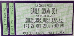 Badly Drawn Boy on Oct 27, 2000 [690-small]