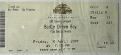 Badly Drawn Boy on Apr 6, 2001 [691-small]