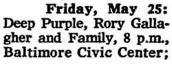 Deep Purple / Rory Gallagher / Family on May 25, 1973 [466-small]