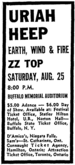 Uriah Heep / Earth, Wind & Fire / ZZ Top on Aug 25, 1973 [634-small]