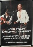 Poster, John Otway And Wild Willy Barrett on May 4, 2024 [675-small]