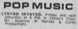 Lynyrd Skynyrd / Jack Daniels Band on May 30, 1975 [883-small]
