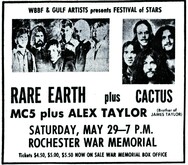 rare earth / Cactus / MC5 / Alex Taylor on May 29, 1971 [210-small]