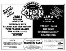 The Beach Boys / Atlanta Rhythm Section / Pure Prairie League / Sha Na Na / Blondie on Aug 18, 1979 [539-small]