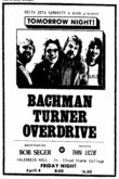 Bachman-Turner Overdrive / Bob Seger on Apr 4, 1975 [457-small]
