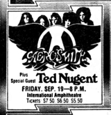 Aerosmith / Ted Nugent on Sep 19, 1975 [596-small]