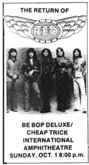 REO Speedwagon / Be Bop Deluxe / Cheap Trick on Oct 1, 1977 [633-small]