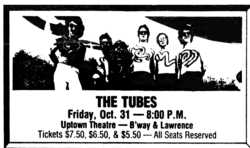 The Tubes / Sensational Alex Harvey Band on Oct 31, 1975 [674-small]