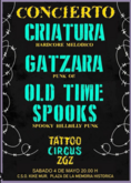 El gran puzzle cózmico / Old time spooks / Criatura / Gatzara / Dj Dela-Xatt on May 3, 2024 [945-small]