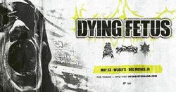 Dying Fetus / 200 Stab Wounds / KRUELTY / Psycho Frame on May 23, 2024 [033-small]