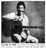 George Carlin / Jim Croce on Feb 23, 1973 [168-small]