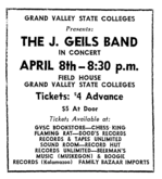 The J. Geils Band on Apr 8, 1973 [378-small]